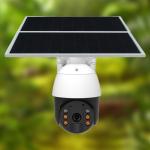 Motion Detection Continuous Recording Security Camera 4G 2MP Solar Sim Card
