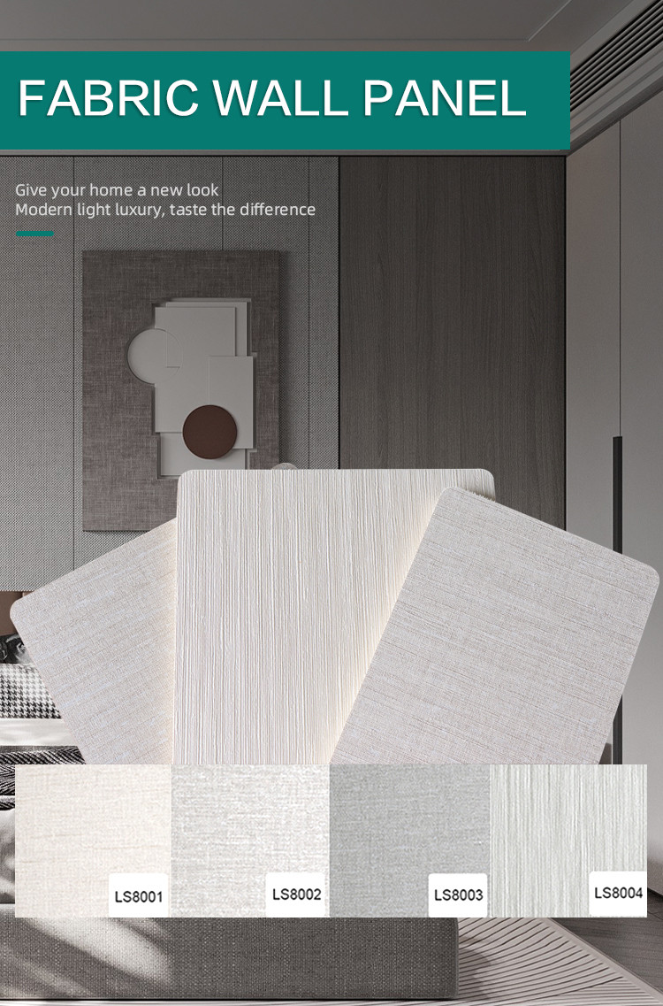 Formaldehyde-Free And Environmentally Friendly Bamboo Wood Fiber Fabric Wall Panel