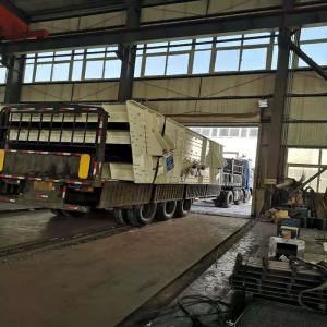 China Pebble / Basalt Vibrating Screening Equipment 1 Layer on sale