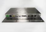 Resistive Touch Computer Fanless Industrial Pc 15'' Flat Panel For Embedded