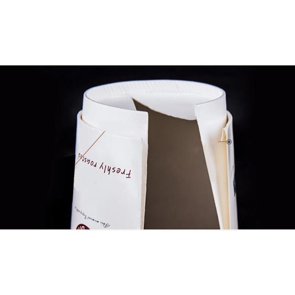 Double layer Hot sale wholesale paper coffee cup with lids custom printed