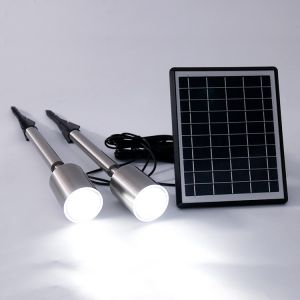 IP65 200lm Outdoor Solar Landscape Spotlights White 5500K - 6500K