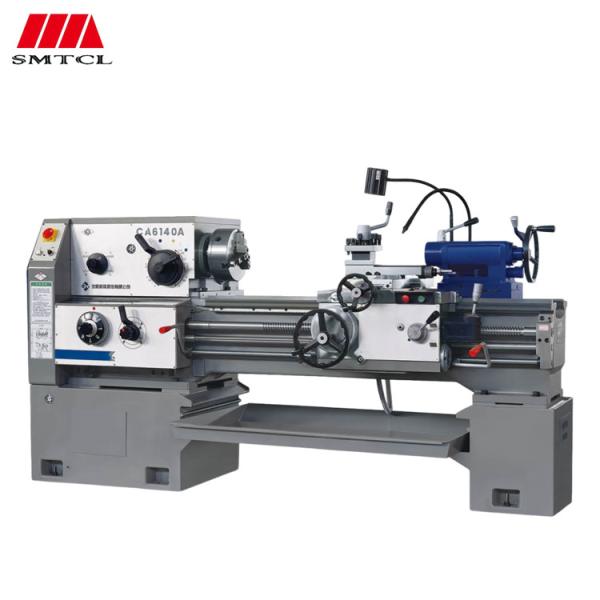Quality SMTCL Manual Lathe CA6140A Screw Nuts Processing 1500mm Convencional Horizontal Lathe for sale