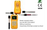 Mass Storage Portable Hardness Tester , Leeb Tester With Curved Display / Scales