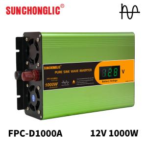 Wholesale 1000w pure sine wave inverter 12v dc to 220v ac power conversion featuring an oversized display from china suppliers