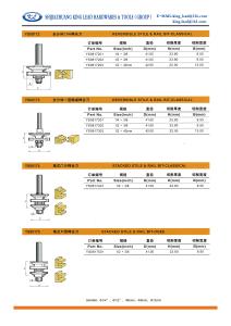 Wholesale REVERSIBLE STILE &amp; RAIL BIT-CLASSICAL from china suppliers