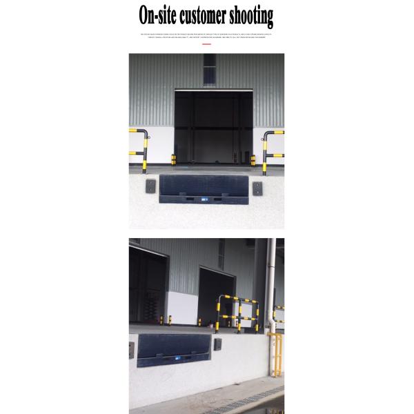 Customizable Deck Height Electric Dock Door Levelers Workshop Automatic Dock Plate 25000-40000LBS Safe Design Heavy Duty