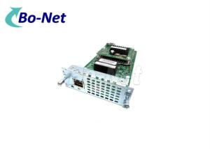 China Fourth Generation Trunk Cisco Voice Card , NIM-1MFT-T1/E1 Cisco Gigabit Ethernet Card on sale