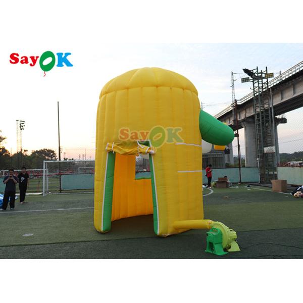Oxford Inflatable Air Tent Lemon Cartoon Booth Aerated Custom Made