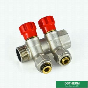 4-Ways Brass Water Separators Manifold For Pex Pipe