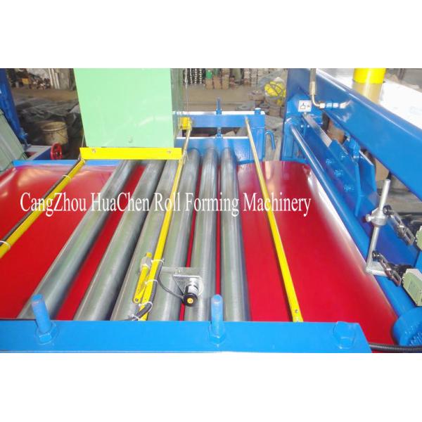 Cut-to-Length Sheet Metal Cutting Machine Color Coated 3 Rows Rollers