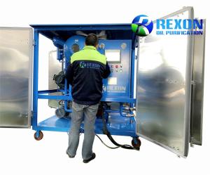 Transformer Oil Purification Filter Machine with Electric Heating 3~5Pa Vacuum
