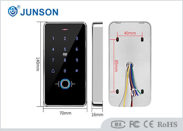 Quality Waterproof Fingerprint Access Controller Support RFID Password for sale