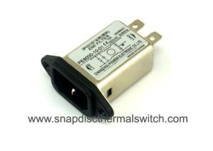 China General Purpose EMI Power Line Filter 100DB Input  Durable Metal Housing on sale