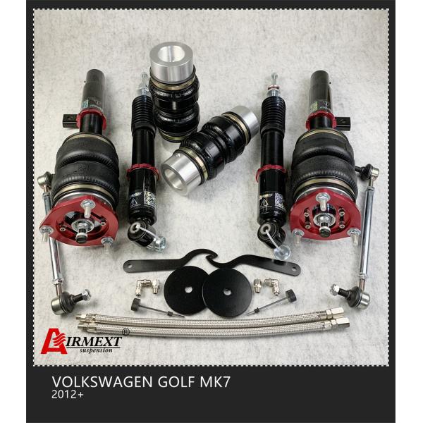 For VW GOLF MK7 2011-2018 Air Strut Kit Suspension Shock Absorber Air Bag Struts