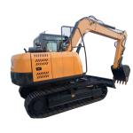 7.5T Hydraulic Mini Excavator High Digging Power Crawler Type