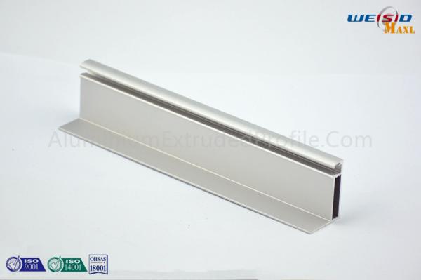 Extrusion Aluminum Window Frame AA6063 T5 Anodized Aluminium Profile Silver