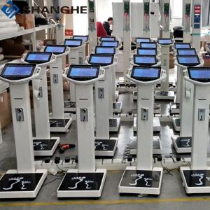 China Adult 500kg Lcd Board Rs232 Body Fat Analyzer Scale on sale