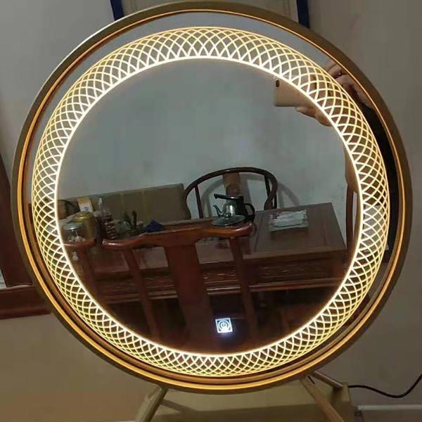 Quality Working Mode Laser Pulse 2022 Glass Makeup Mirror for LED Touch Decorative Mirror for sale