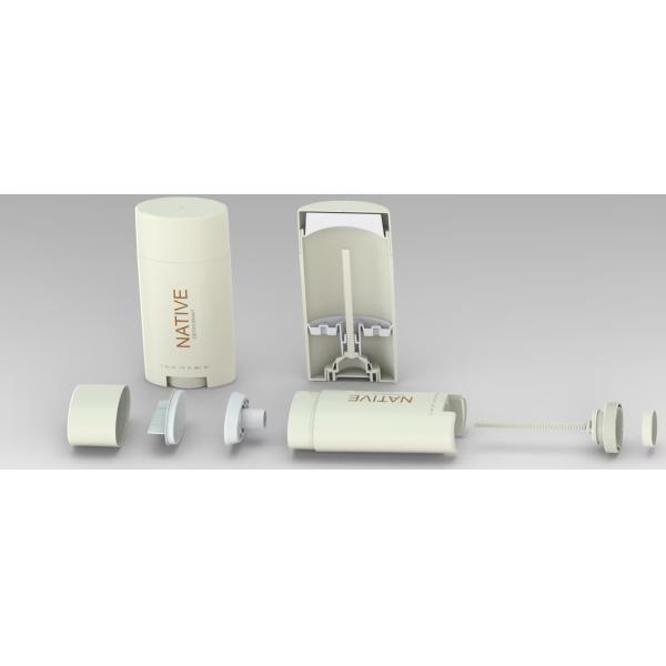 PP Deodorant Stick Container Antiperspirant Plastic Cosmectic Packing Eco Friendly Deodorant Tubes