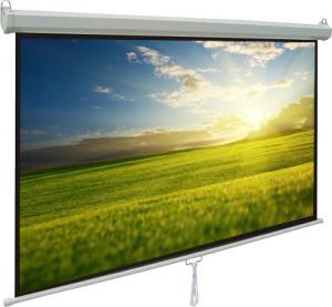 Wholesale Durable manual pull down projection screen with Self-lock device from china suppliers