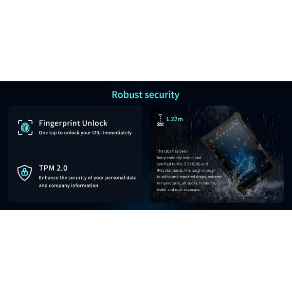 ODM/OEM EM-I20J Industrial 12 Inch Rugged PC With Touch Screen And 5G/4G Connectivity