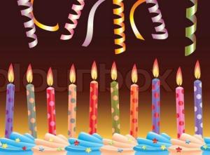 Wholesale Multi Colored Pretty Birthday Candles Customized Printed For Festivals / Valentine's Day from china suppliers