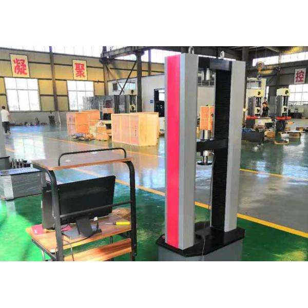 Machanical Uniaxial universal Testing Machine Of Steel Crosshead Limit Moving Space Protection