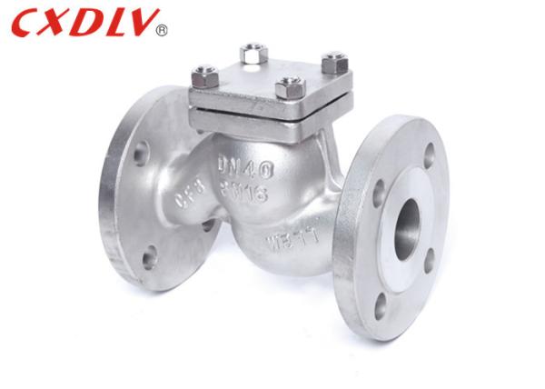 Quality Durable Globe Stop Lifting Check Valve Flange Connection Style for sale