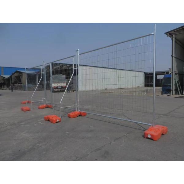 Galvanized Removable Temporary Fence Welded Wire Mesh Fence Panel 2400x2100MM
