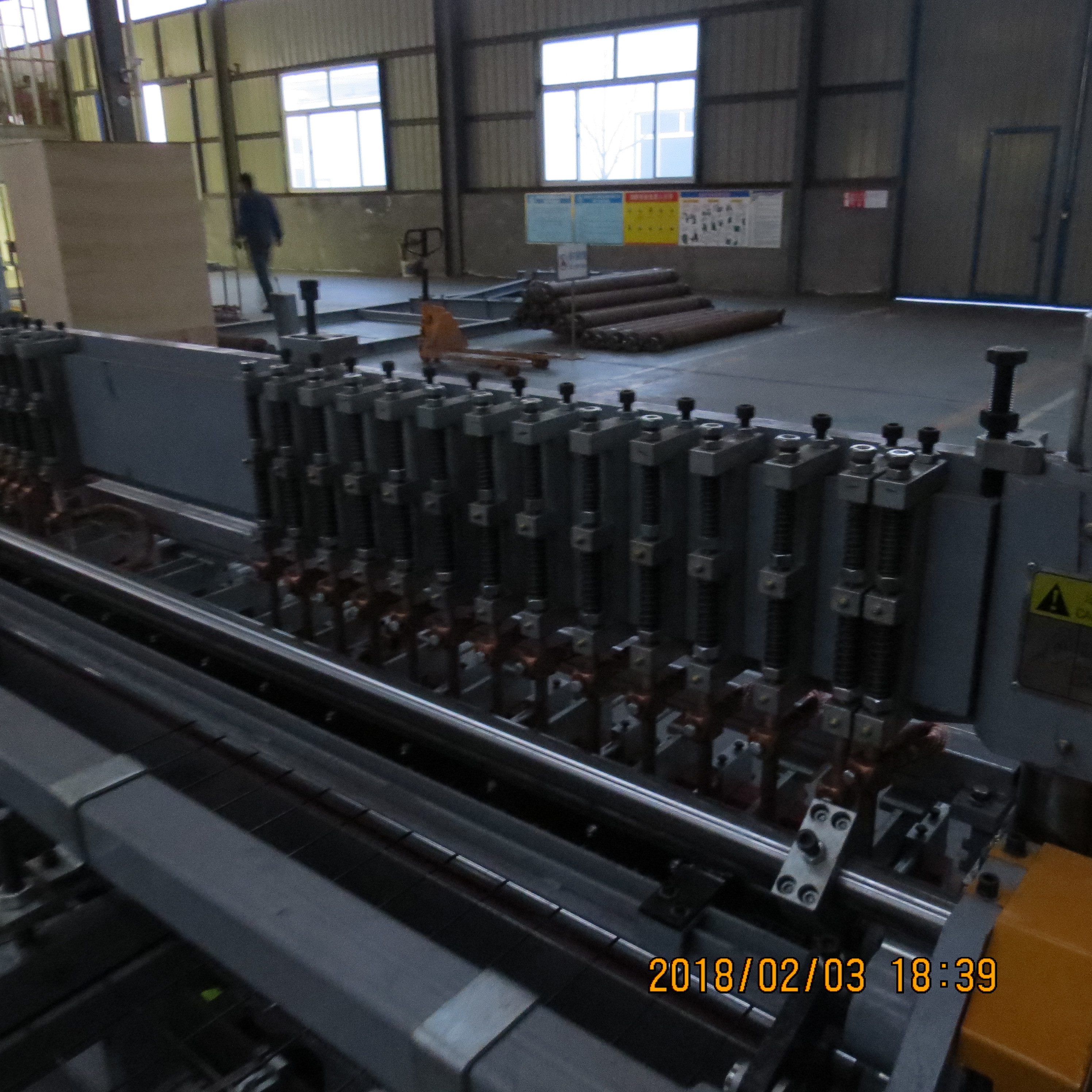 Automatic 1.8-3.5mm Gi Wire Net Making Machine Servo Motor Drive