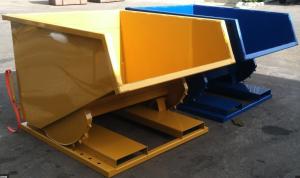 Wholesale Medium Duty Steel Self Dumping Hopper Stackable For Construction from china suppliers