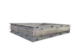 Wholesale Rectangular Corrugated Expansion Joint / Metallic Expansion Bellows ISO Certification from china suppliers