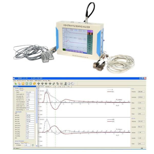 Quality High Strain Dynamic Piles Load Testing Instrument Pile Driving Analyzer for sale