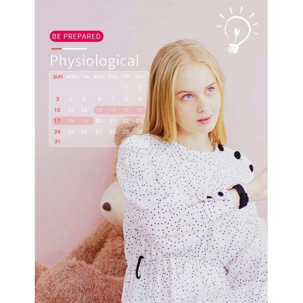 BLE4.0 Smart Bluetooth Watch Accurate Pedometer Physiological Period Monitoring