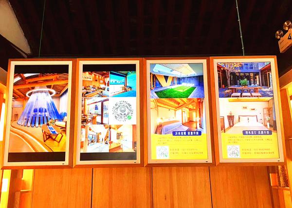 Quality Tempered Glass LCD Digital Signage Android OS / Windows OS Operated for sale