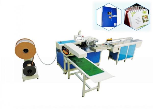 Quality 1/4'' Fully Automatic Spiral Binding Machine, 3:1 Automatic Punching Binding Equipment for sale