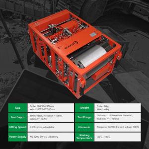 Wholesale 150m Depth Pile Tester Ultrasonic Drill Hole Monitor For Drillhole / Groove Quality Testing from china suppliers
