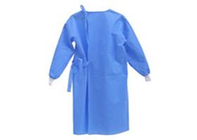 Wholesale Medical SMS Surgical Gown For Patients Tri Anti Effects Disposable Tie On Style from china suppliers