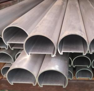 China Glass Balcony Aluminum Railing Profiles Extruded Aluminum Shapes on sale