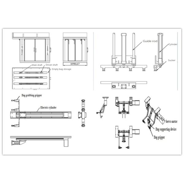 Chemical Industry 14kw Bulk Bag 50Kg Multi Function Packaging Machine