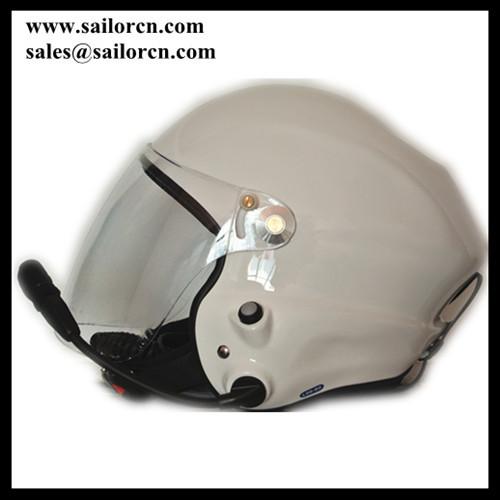 Quality Paramotor helmet Full headset white for sale