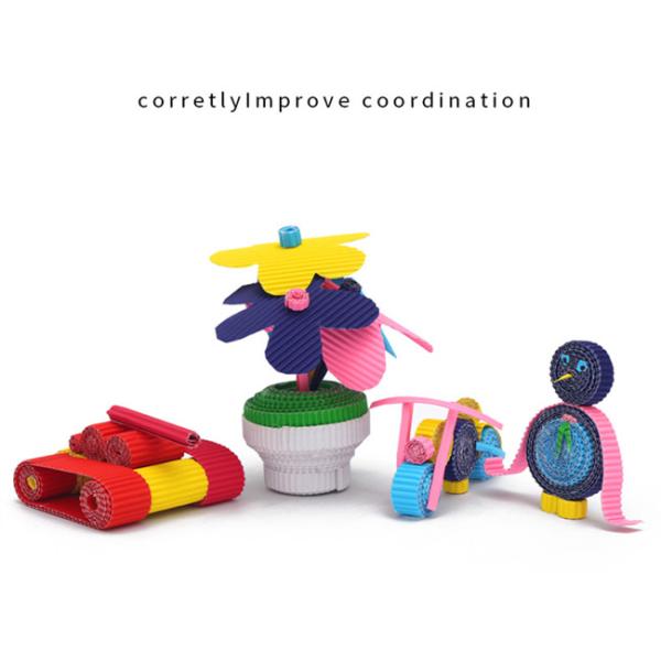 A4 DIY Single Sided Corrugated Colored Cardstock Paper