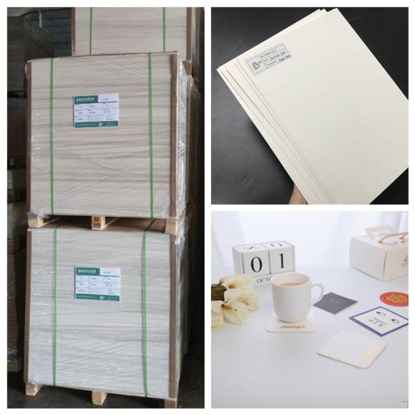 Good Water Absorption B1 Sheets 0.7mm 1.5mm Thick Virgin Pulp Beermat Board Good Water Absorption B1 Sheets 0.7mm 1.5mm Thick Virgin Pulp Beermat Board