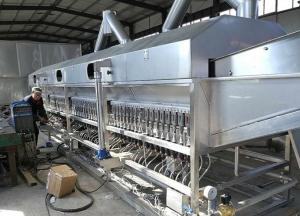 Wholesale Beans &amp; Peanut Frying Machine Automatic Continuous Fryer Easy Operation from china suppliers