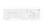 Capacitive Medical Soft Touch Wireless Keyboard , ABS Enclosure IP67 Touch Type