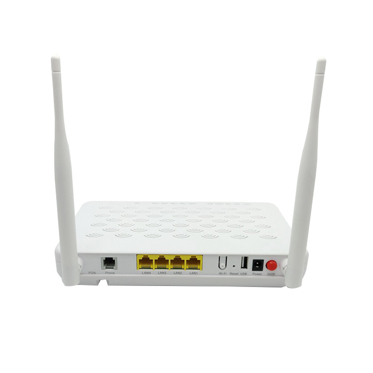 GPON ONU ONT F609 V5.2 4GE 1VOIP WIFI English firmware Optical Network Unit with 1.5A Power Support OMCI Remote Access F