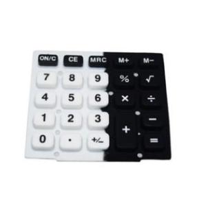 OEM Heat Resistant Silicone Keyboard 50 Shore A For Calculate