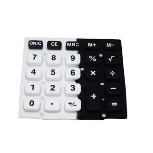 Quality OEM Heat Resistant Silicone Keyboard 50 Shore A For Calculate for sale