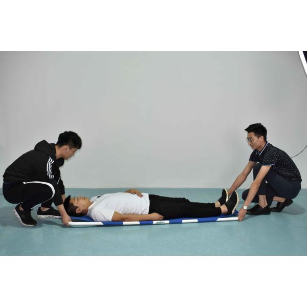 185CM 360 Deg EMS Scoop Stretcher Straps Spray Steel For Patient Transfer